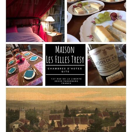 Chambres D Hotes Les Filles Tresy Passenans Buitenkant foto