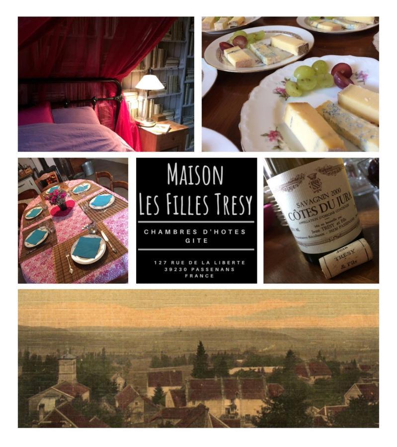 Chambres D Hotes Les Filles Tresy Passenans Buitenkant foto